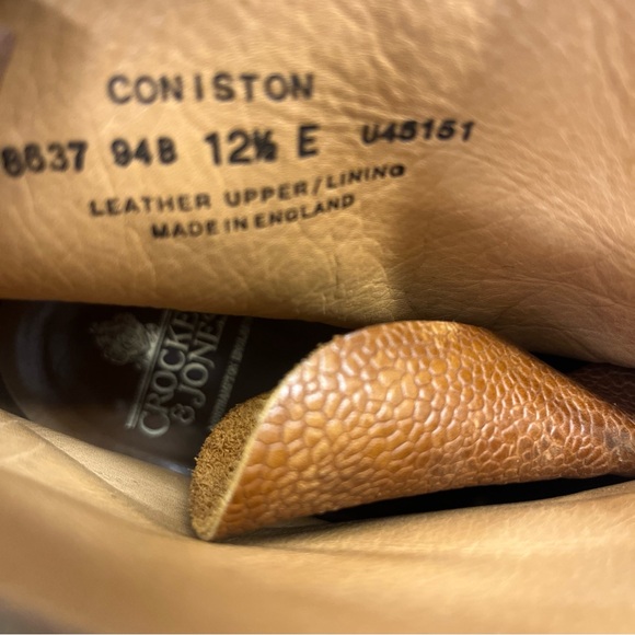 Crockett And Jones Boots *Excellent* US 13.5 E| UK 12.5 E - Picture 9 of 12
